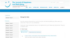 Desktop Screenshot of journalofhappiness.net