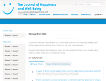 Tablet Screenshot of journalofhappiness.net